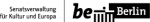 Logo der Senatsverwaltung für Kultur und Europa